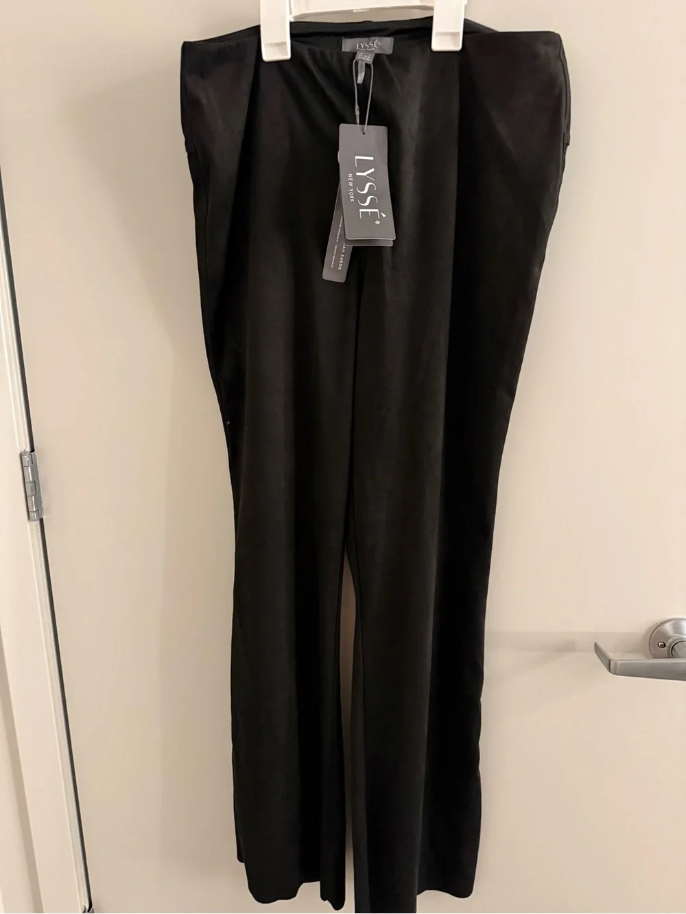 NWT Lysse Black Womens Stretch Ponte Pants